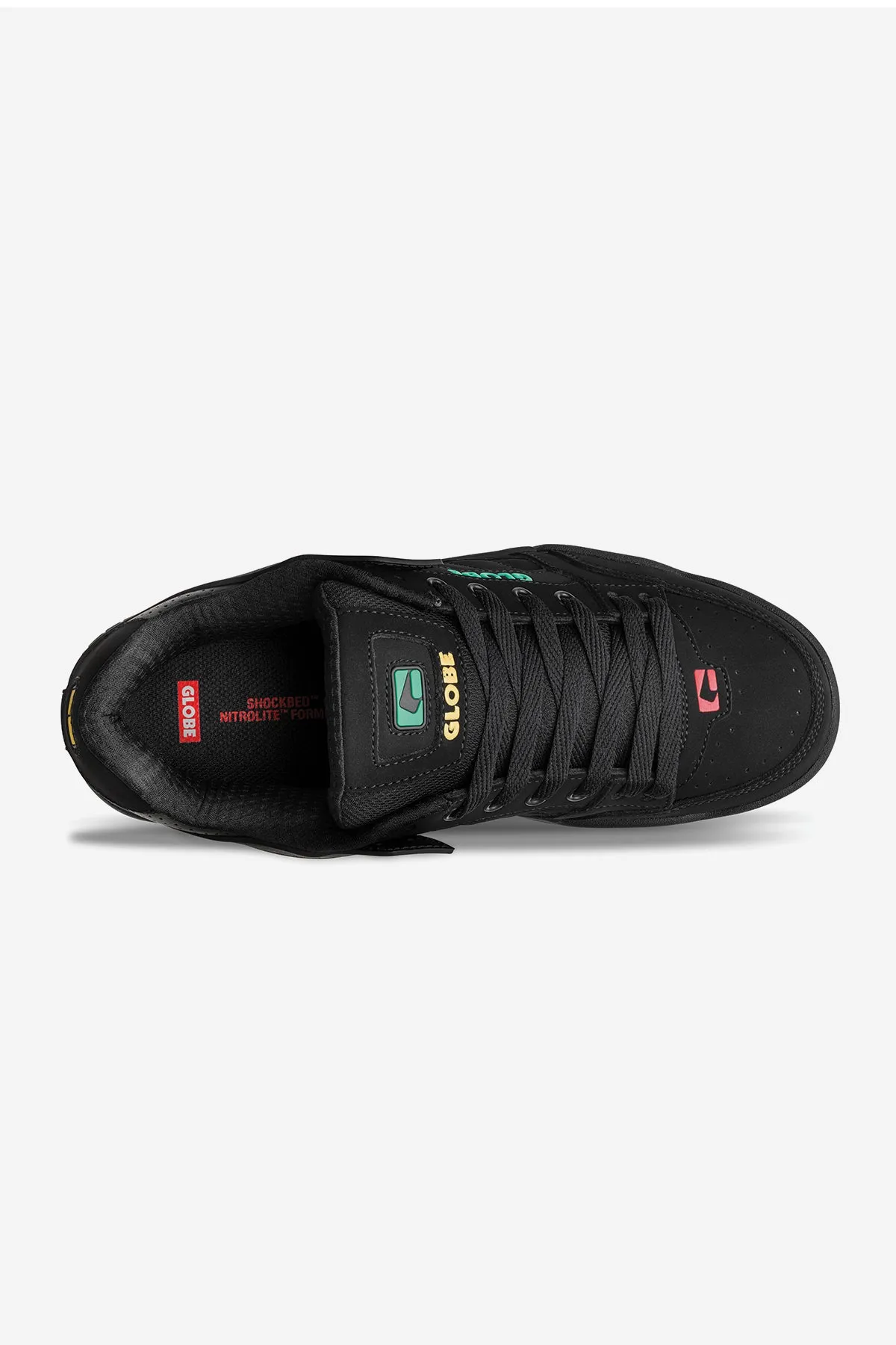 Tilt - Black Rasta - Shoes Board Traction Skater Wear