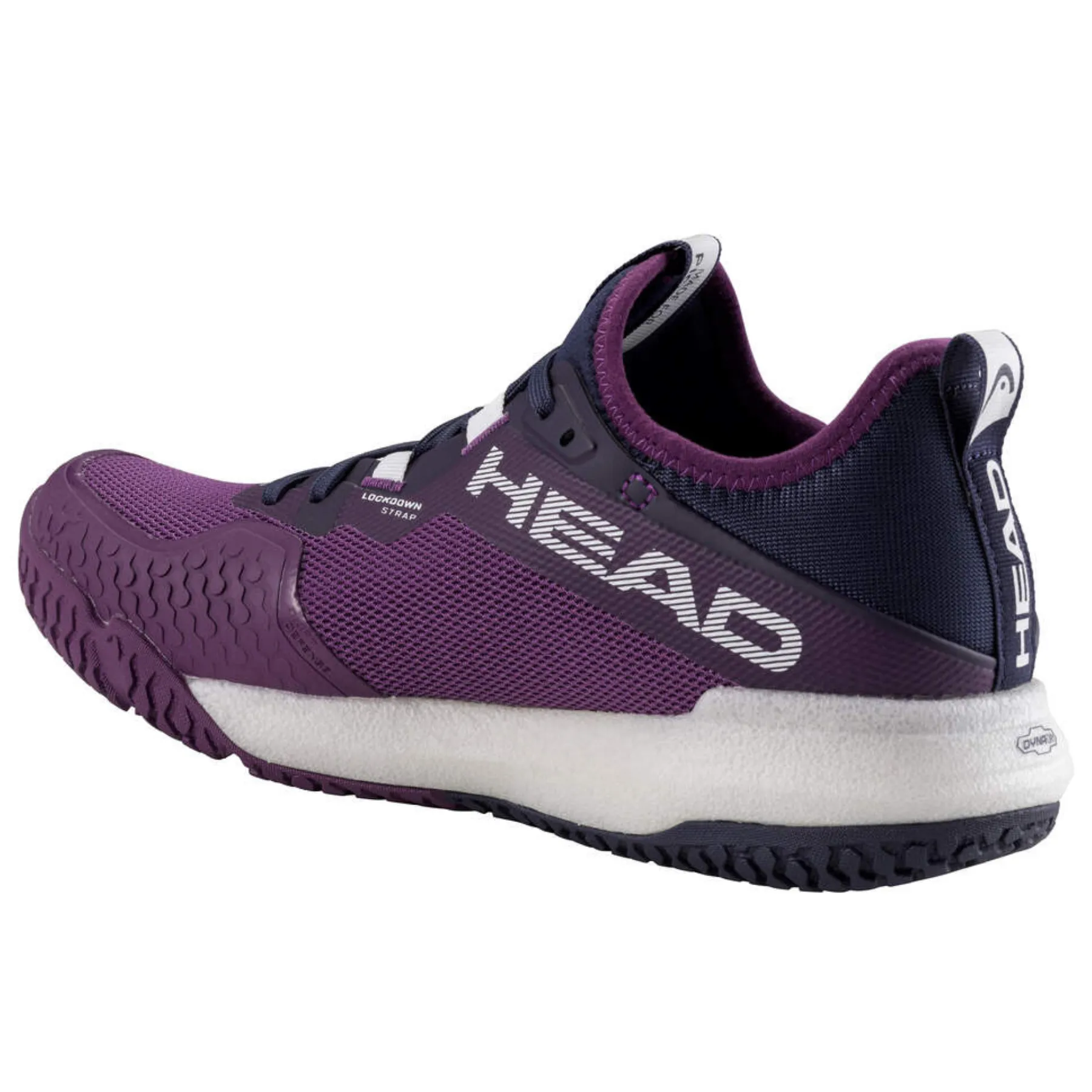 Head Motion Pro Pickleball Women Shoes - Plum / White Athletic Design