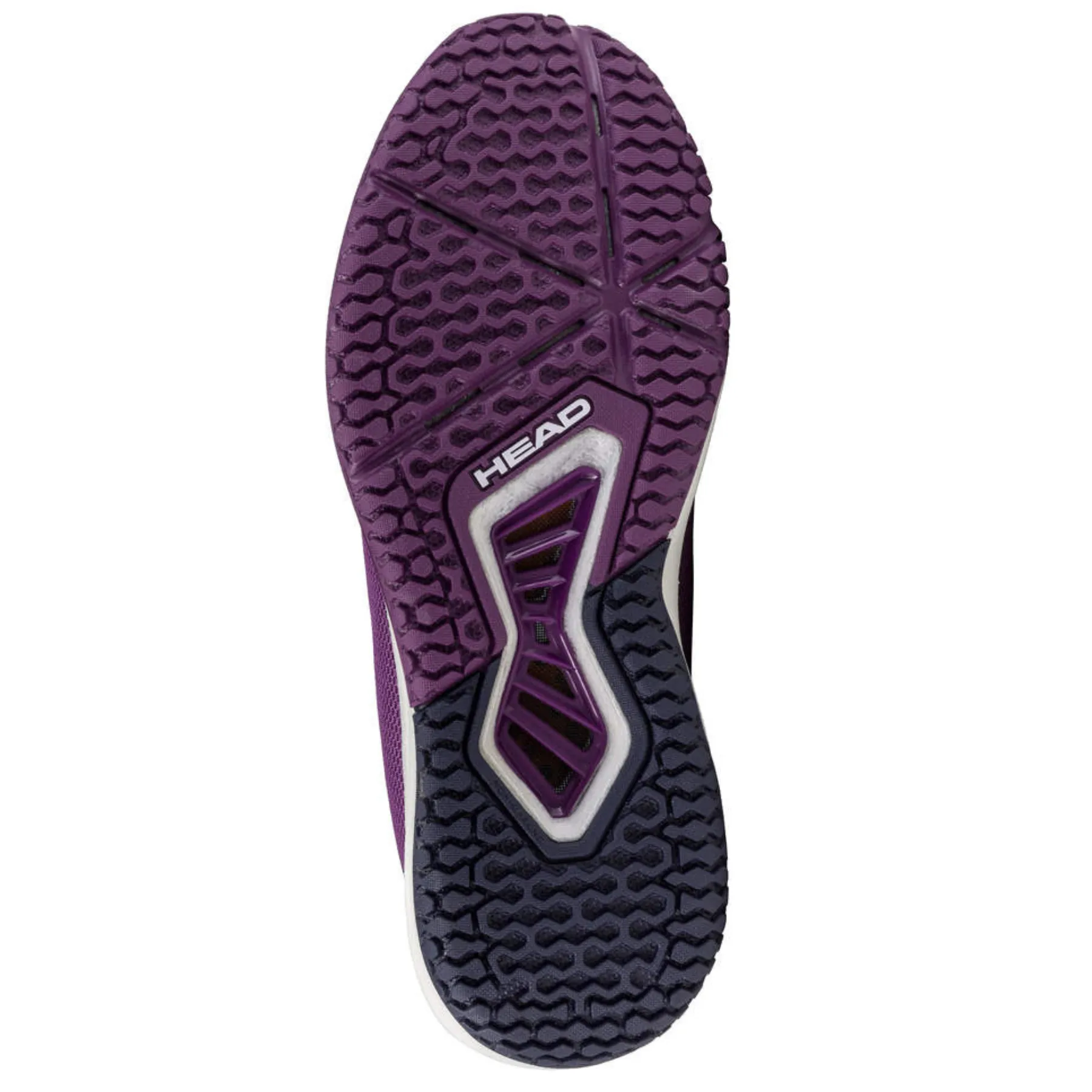 Stability Cushion Head Motion Pro Pickleball Women Shoes - Plum / White