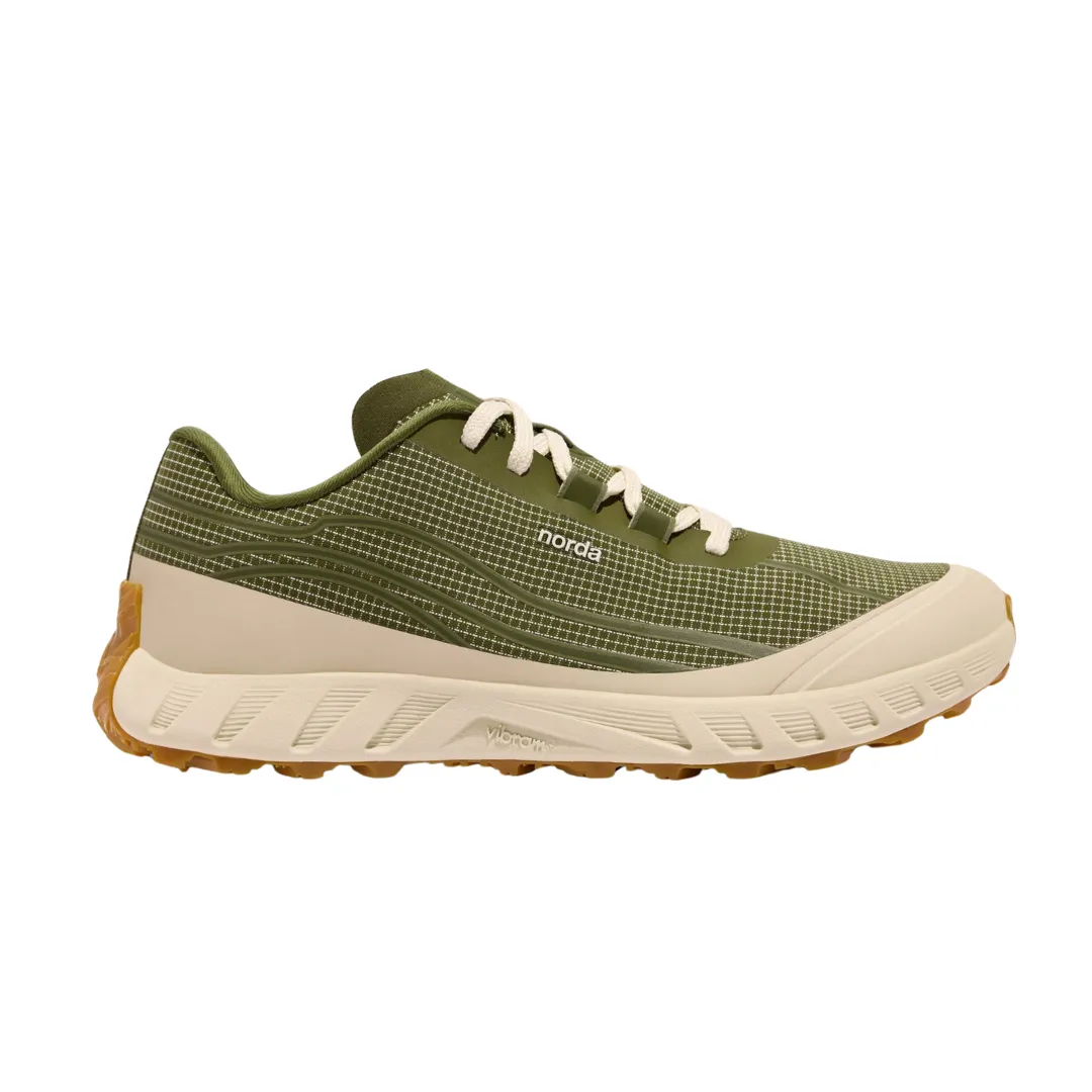 Norda Women's 002 Trail Running Shoes (Sage) Foam Cushion