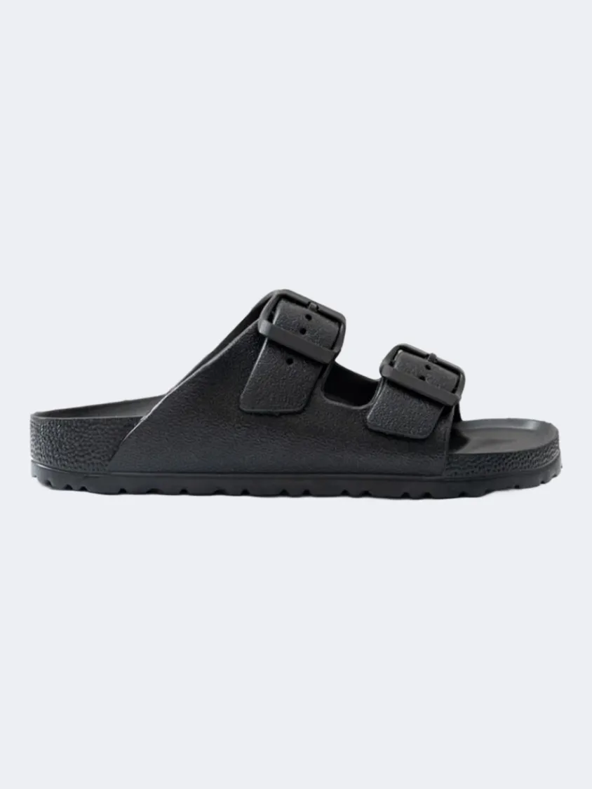 Long Move Tech Knit Ateneo 01 Sea Ps-Boys Beach Slippers Black