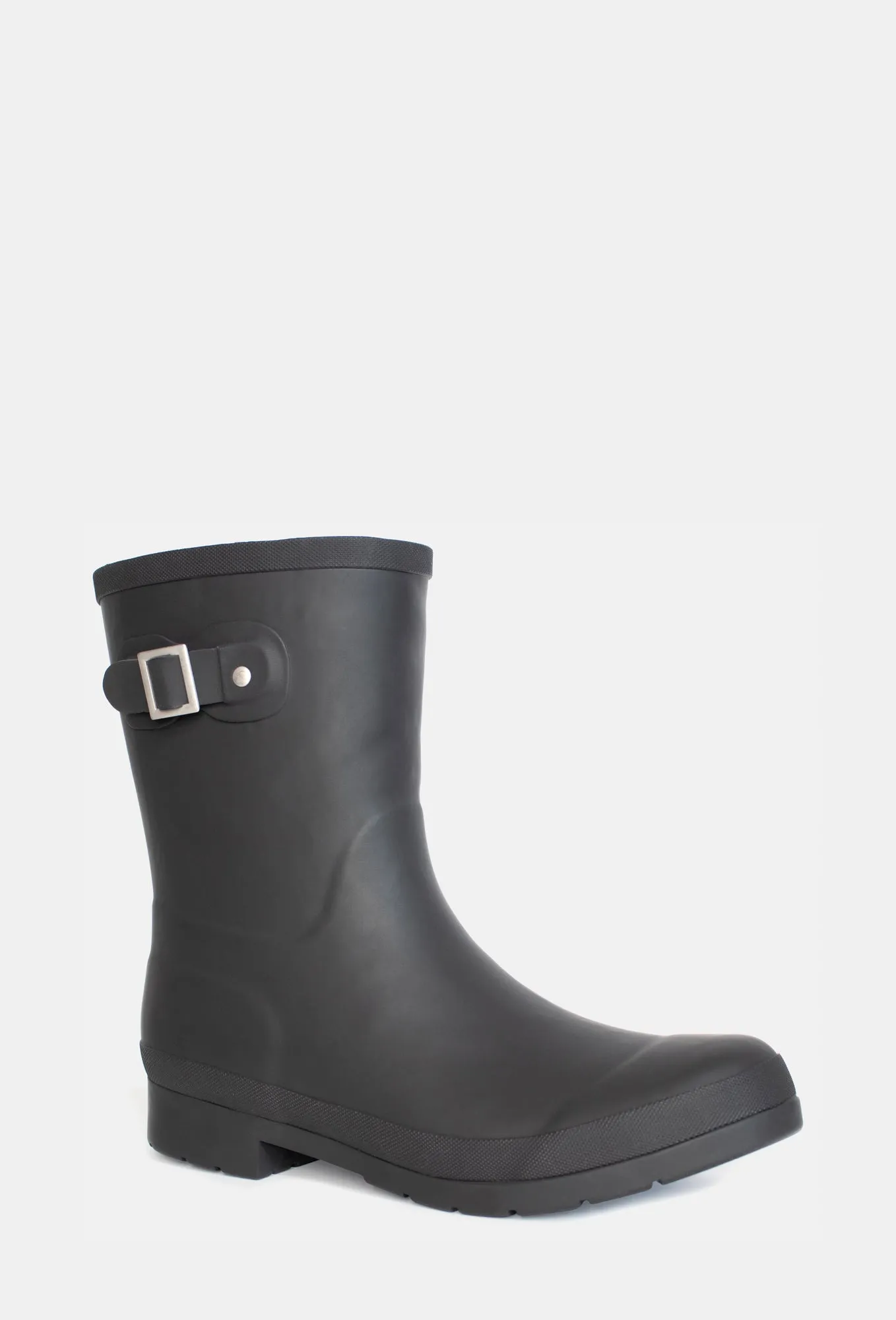 DELRIDGE MID RAIN BOOT - BLACK Active Walking Boots Heavy Duty Rain Gear