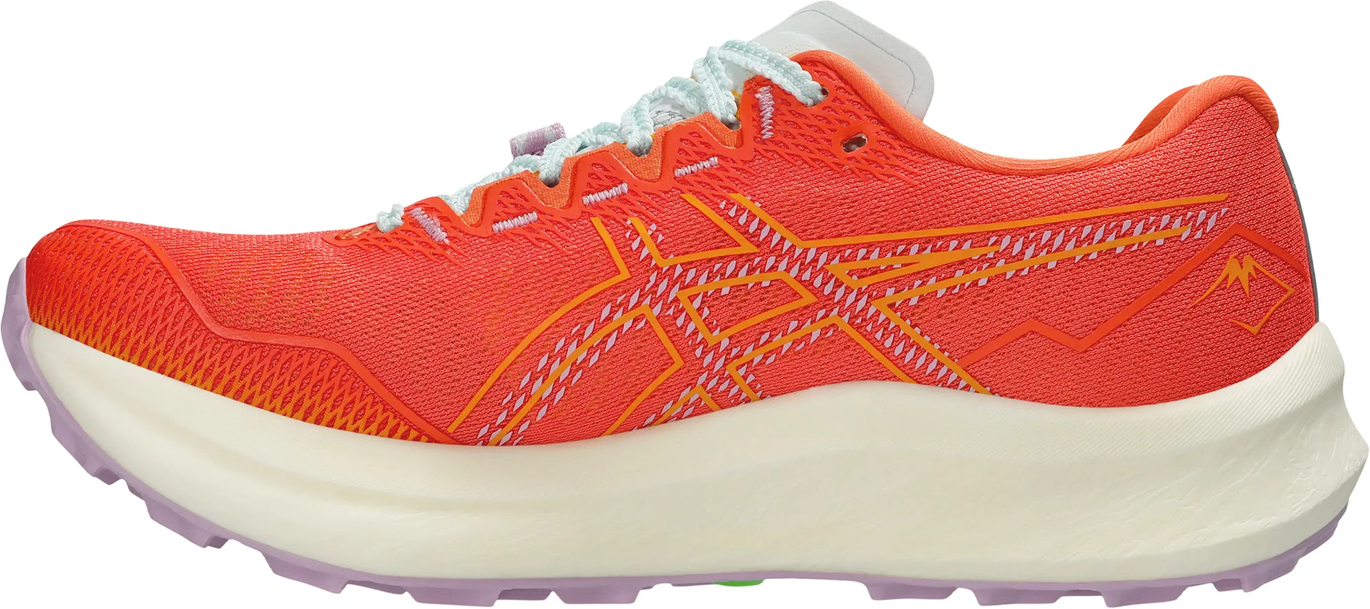 Soft Landing Trail grip Asics FujiSpeed 3 Womens Trail Running Shoes - Orange