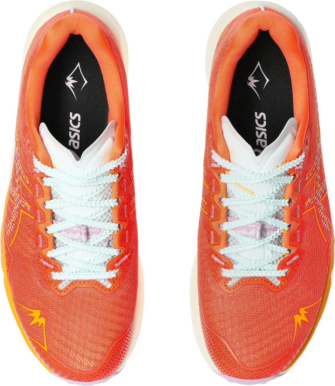 Shock Ease Lift Support Asics FujiSpeed 3 Womens Trail Running Shoes - Orange