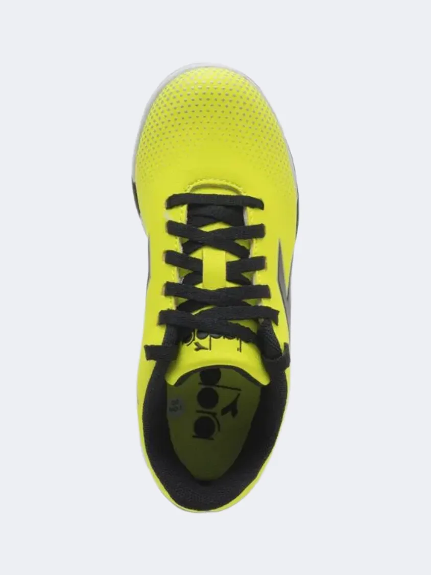 Diadora Pichichi 7 Tf Jr Gs-Boys Football Shoes Yellow/Black Sporty Appearance