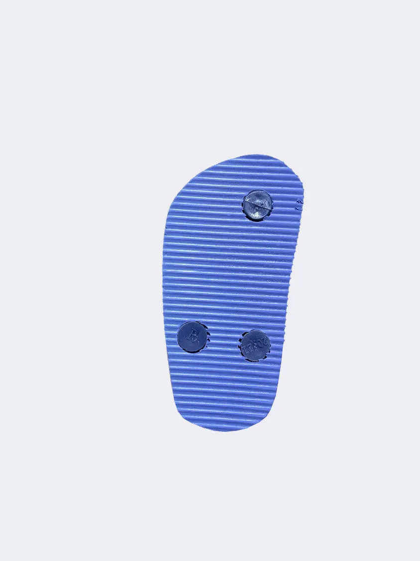 Oil And Gaz Sheet Baby Infant Beach Slippers Navy Tone Play