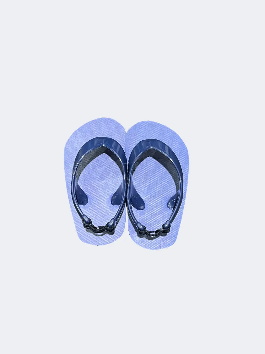 water proof Air Dry Oil And Gaz Sheet Baby Infant Beach Slippers Navy