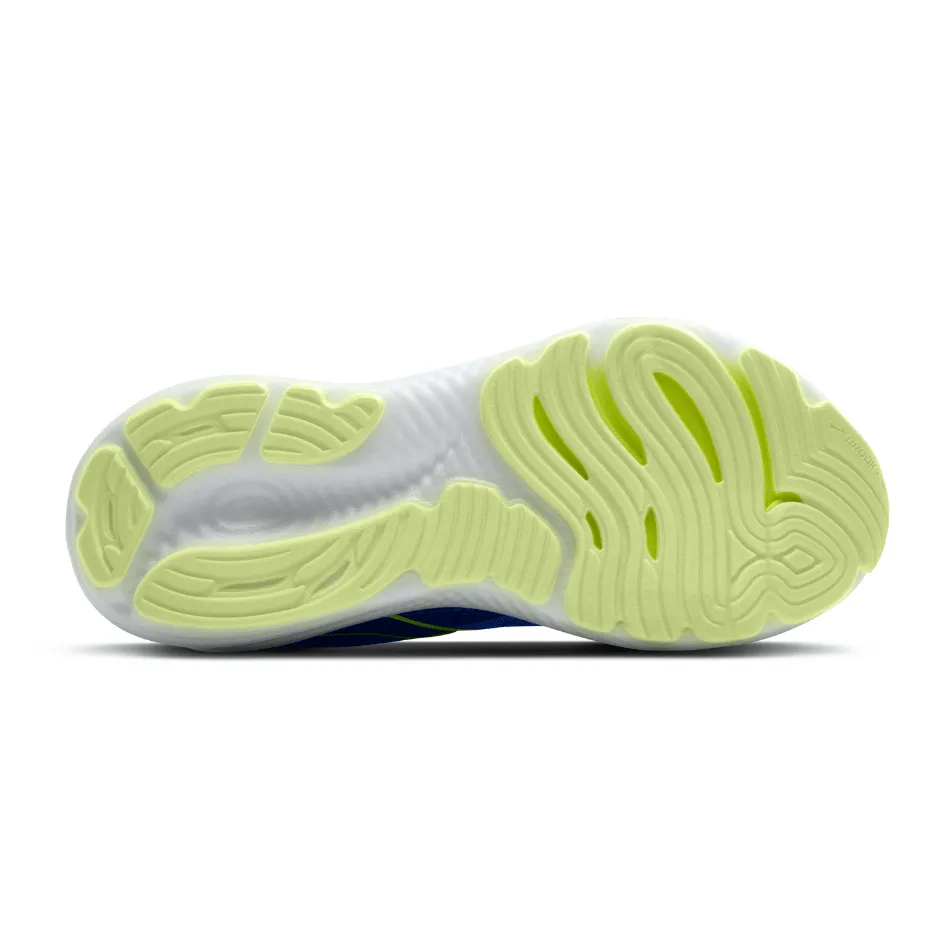 for beginners easy - to - clean running shoes Brooks Men's Glycerin 22 Running Shoes in Black/Cobalt/Neo Yellow SS25