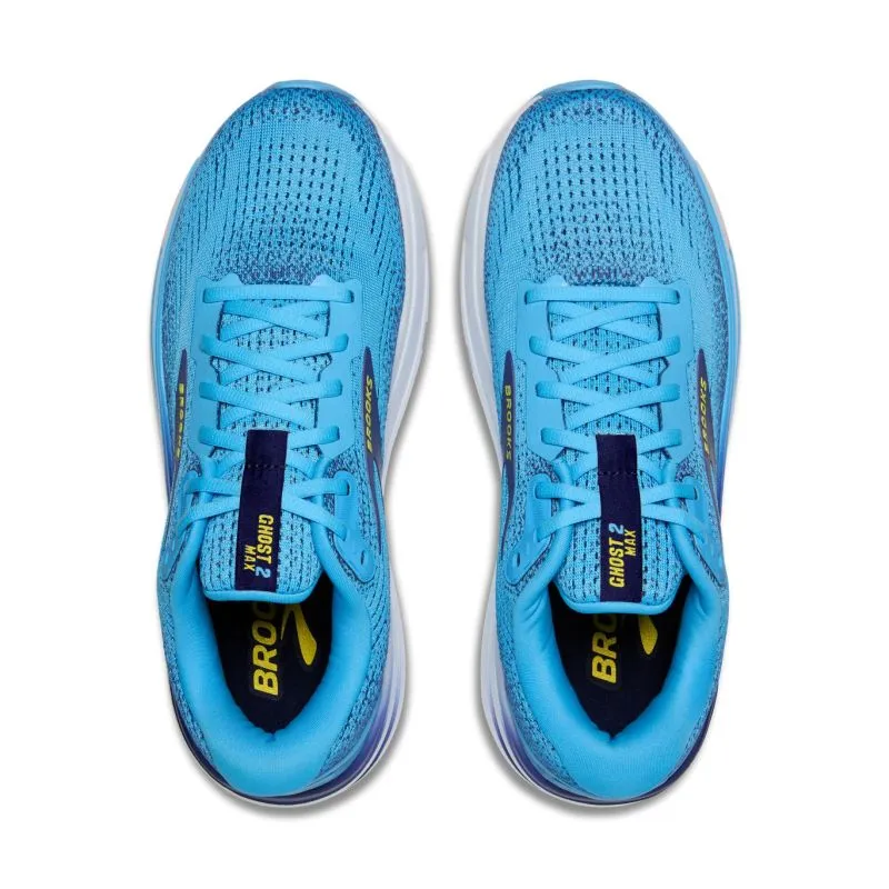 Brooks Ghost Max 2 D Mens Running Shoes trail running shoe parts running in a pier area shoes