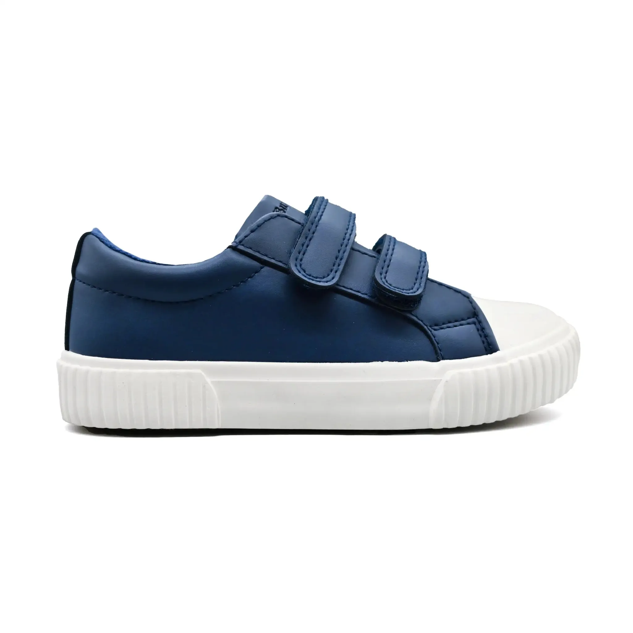 Buggies Bobby Kids Shoes - Navy Blue Glow Step Comfort   padding