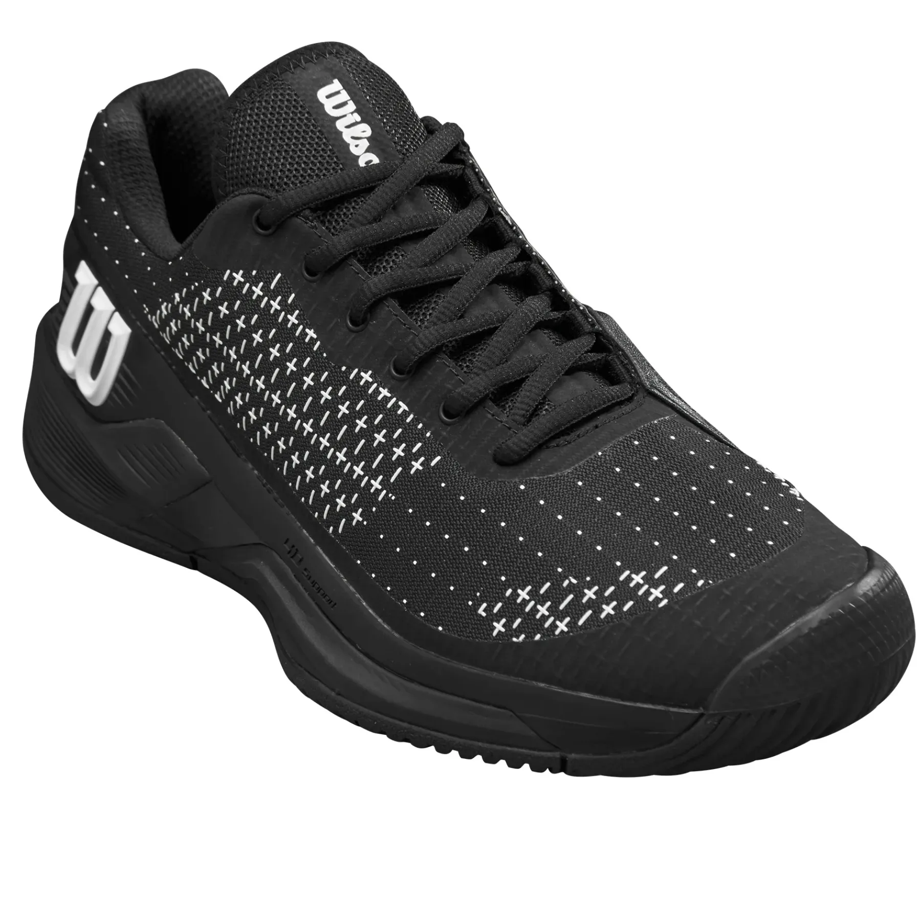 Wilson Rush Pro Extra Duty Mens Tennis Shoes - Black Motion Wear Daily Commute