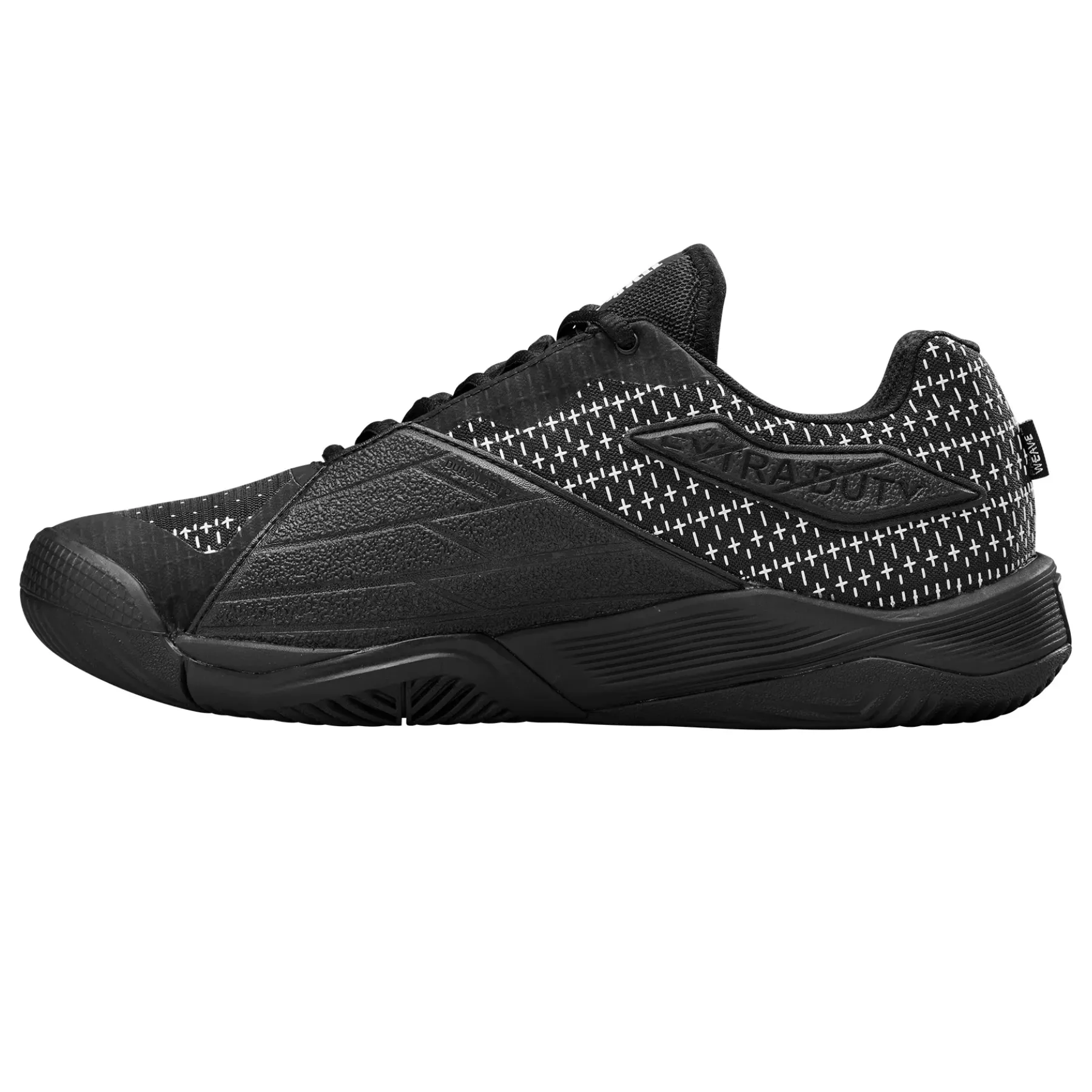 Wilson Rush Pro Extra Duty Mens Tennis Shoes - Black Responsive Midsole