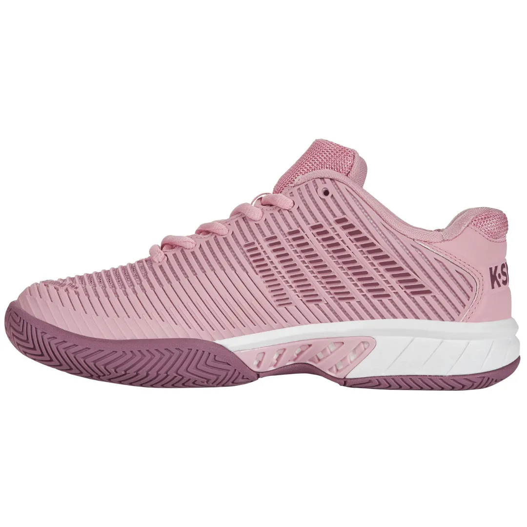 Active Flex Urban Fit K Swiss Hypercourt 2 AC Women Tennis Shoes - Pink/Grape/Orchid Haze