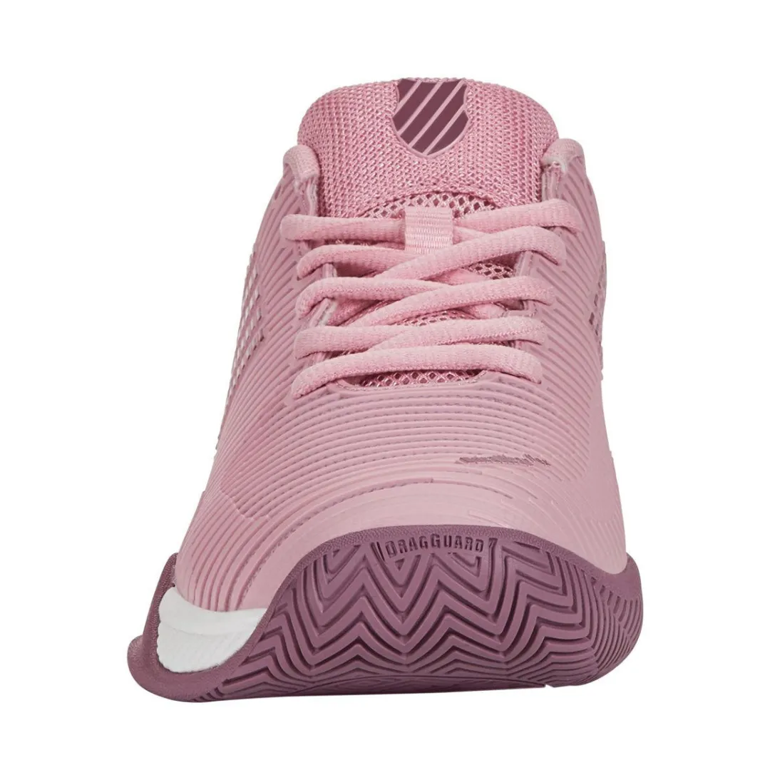 K Swiss Hypercourt 2 AC Women Tennis Shoes - Pink/Grape/Orchid Haze Performance Fit Fit Comfort