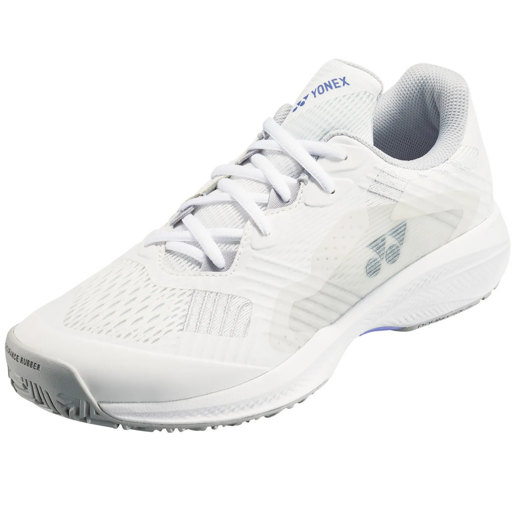 Yonex Sonicage All Court Power Cushion Womens Tennis Shoes - White Gray Breathable Linings