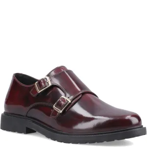 Bordeaux  Verity Hi-Shine Monk Shoes Relax Mode