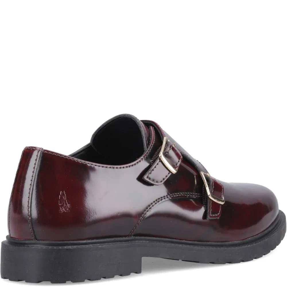 Bordeaux  Verity Hi-Shine Monk Shoes Step Safe
