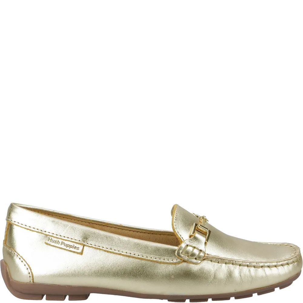 Grip Guard Step Safe Gold Eleanor Loafers