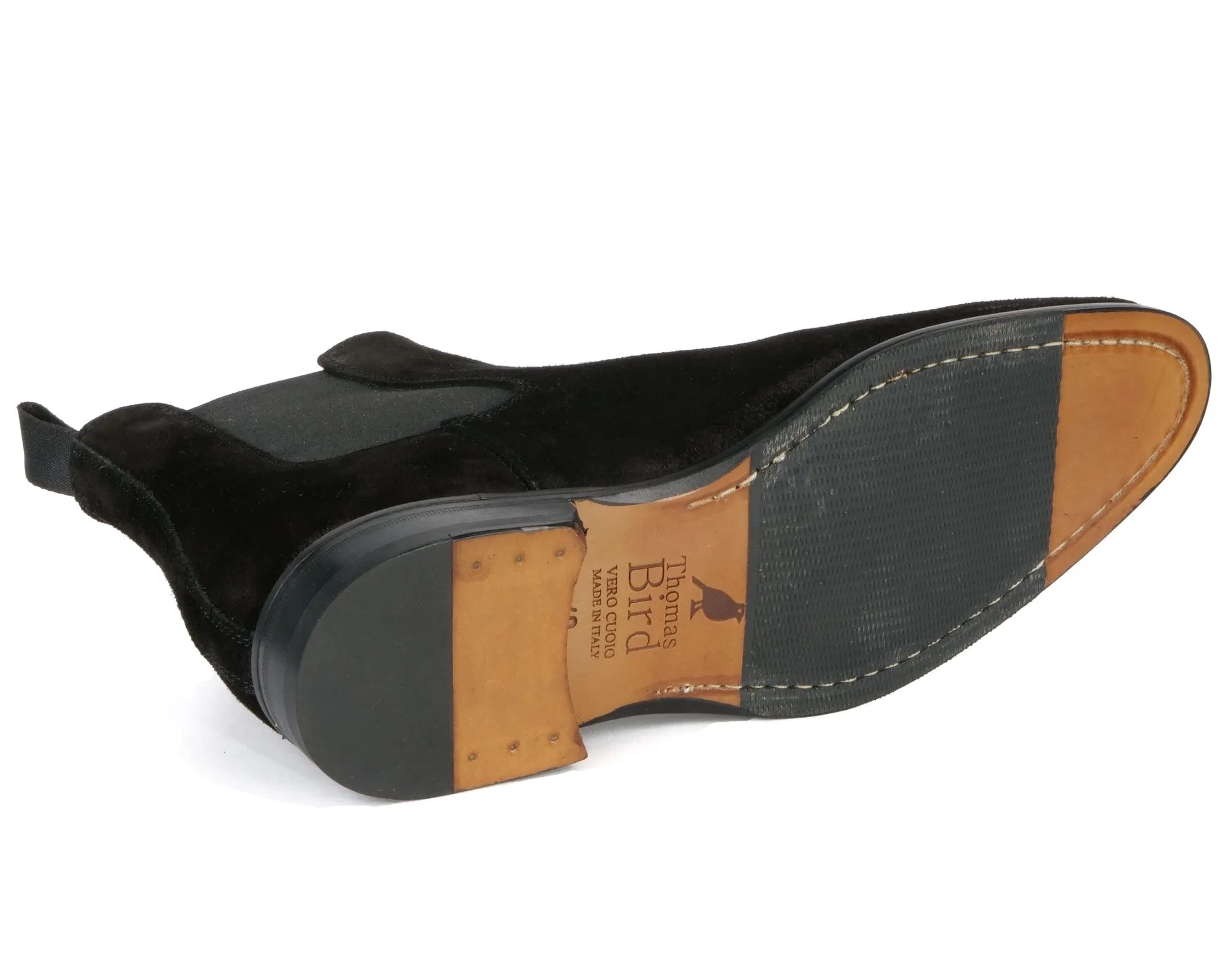Lightweight Comfort Winter Boot Style Eastwood Chelsea Boot Black Suede