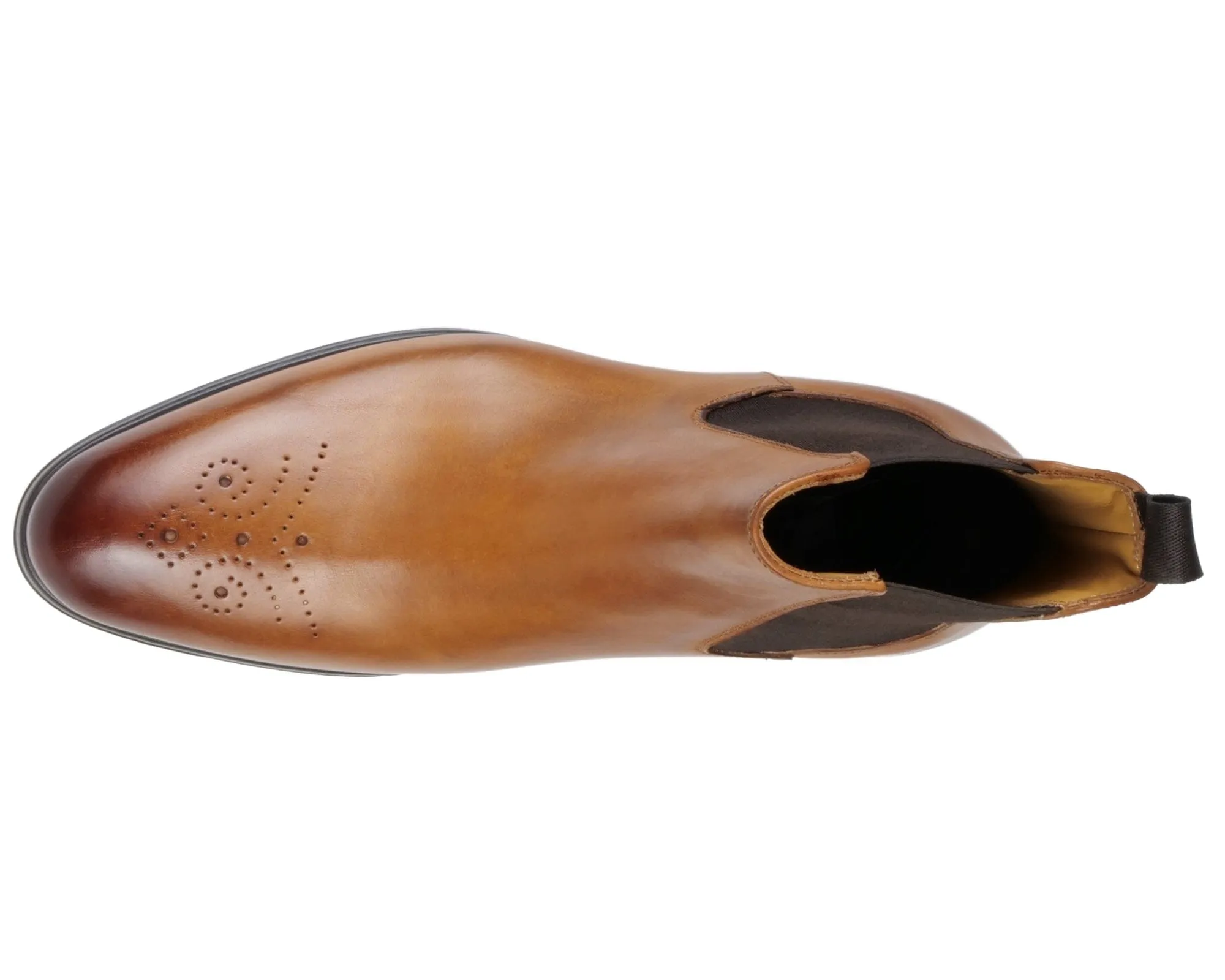Stirling Brogue Chelsea Light Tan Cold Weather Must-Have Commute Wear