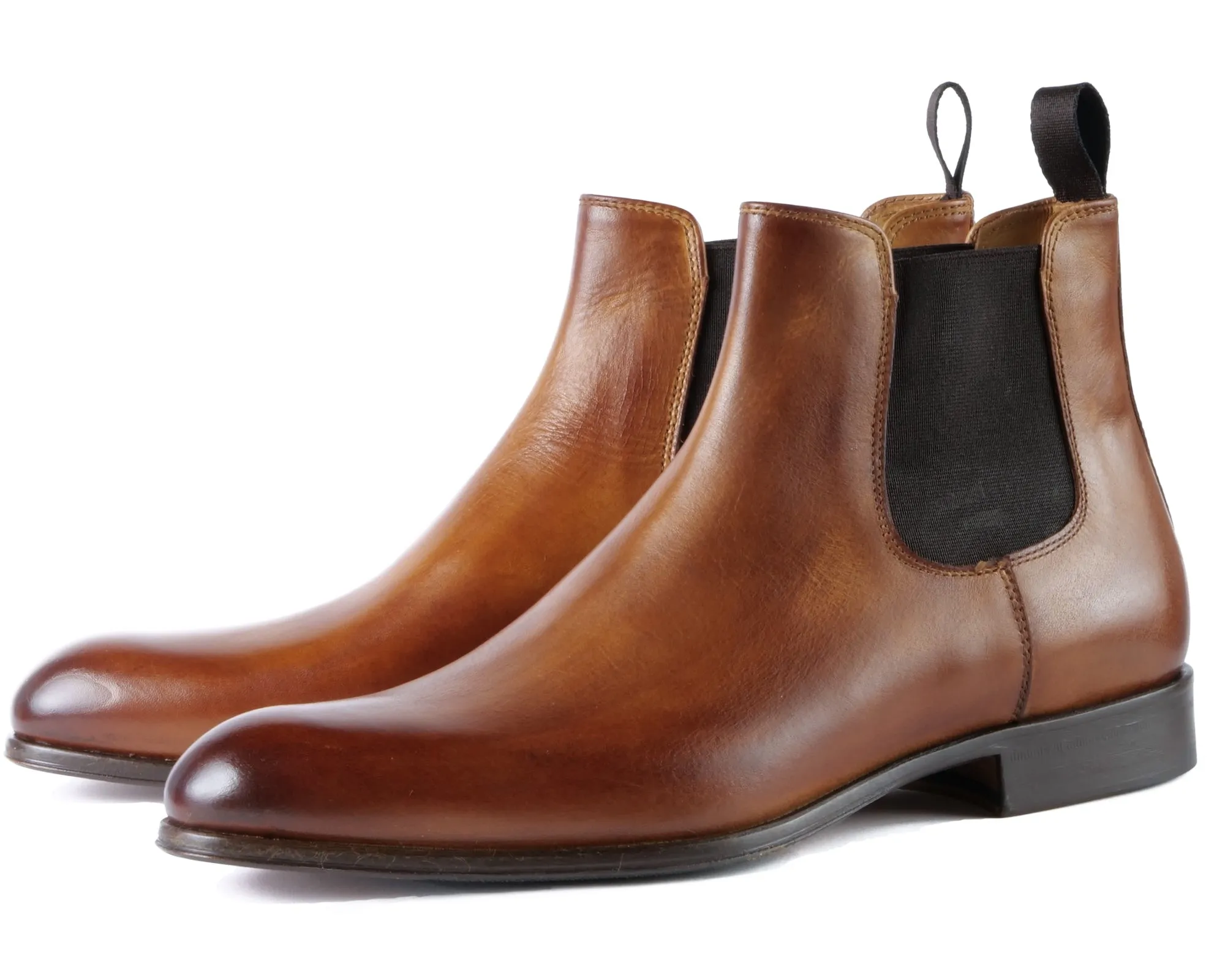Minimalist Edge Milan Chelsea Boot Light Tan