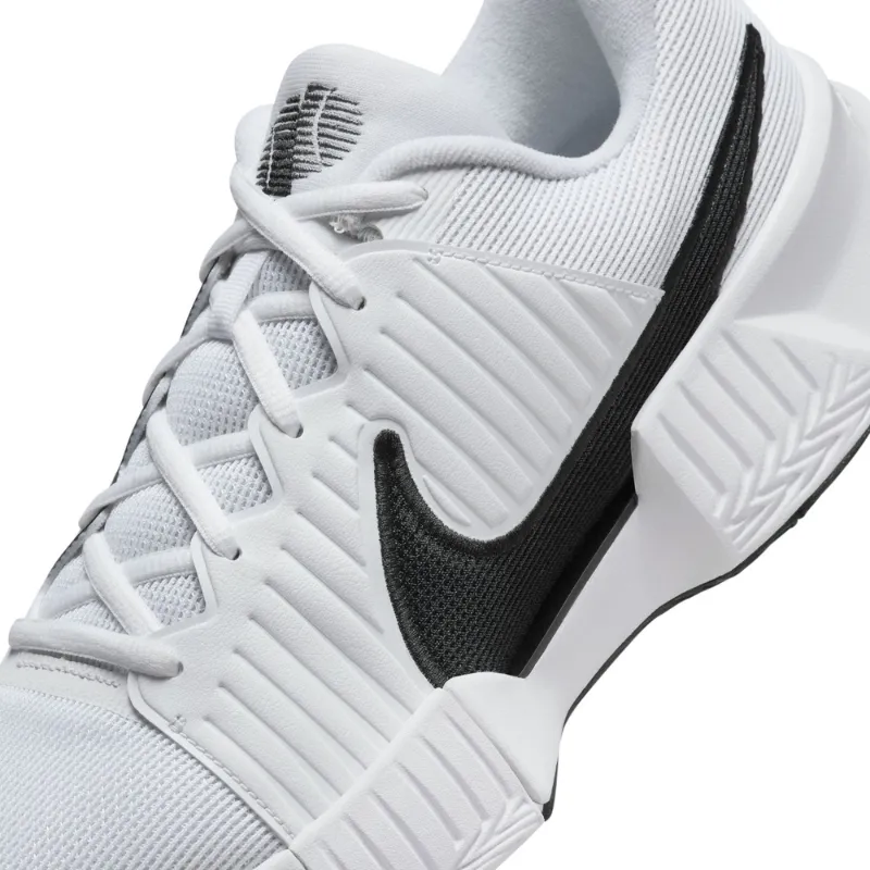 Nike GP Challenge Pro White/Black-White Men Hard Court Tennis Shoes Stable base