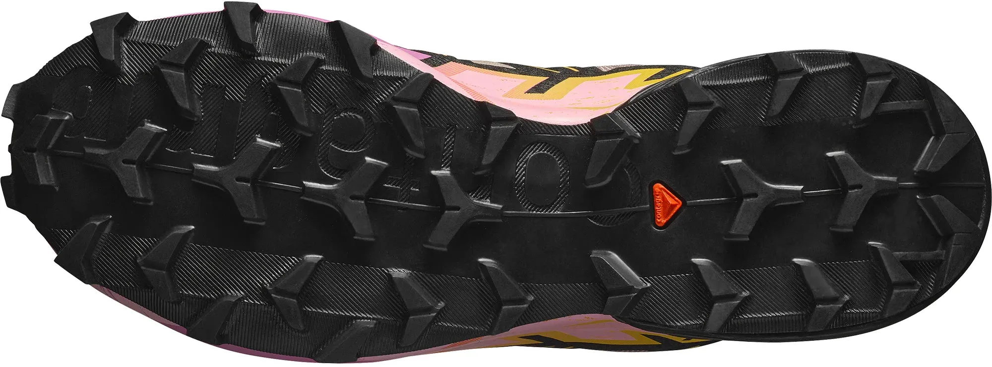 Salomon Speedcross 6 Womens Trail Running Shoes - Brown Elastic Fit