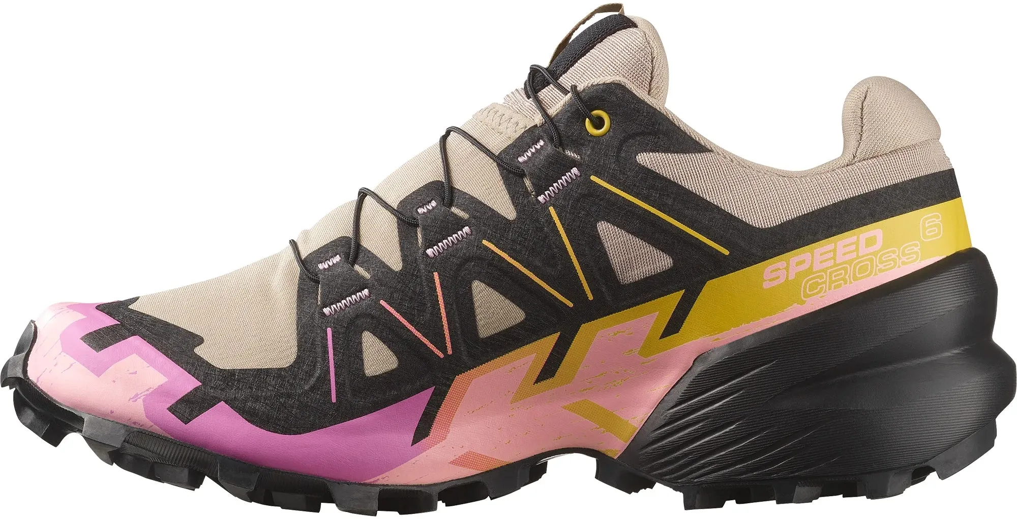 Every stride feels natural thanks to the ergonomic sole Responsive ride Salomon Speedcross 6 Womens Trail Running Shoes - Brown