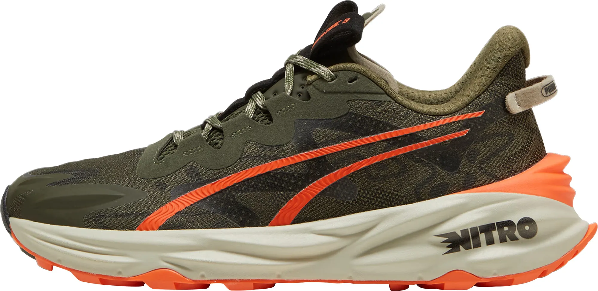 All Daywear Puma Fast-Trac Nitro 3 Mens Trail Running Shoes - Green