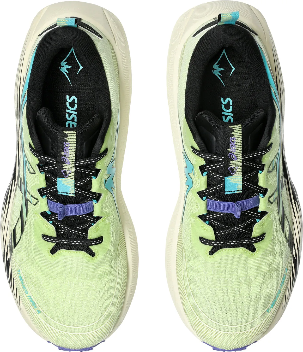 Asics Trabuco Max 4 Mens Trail Running Shoes - Green Push Training Seamless