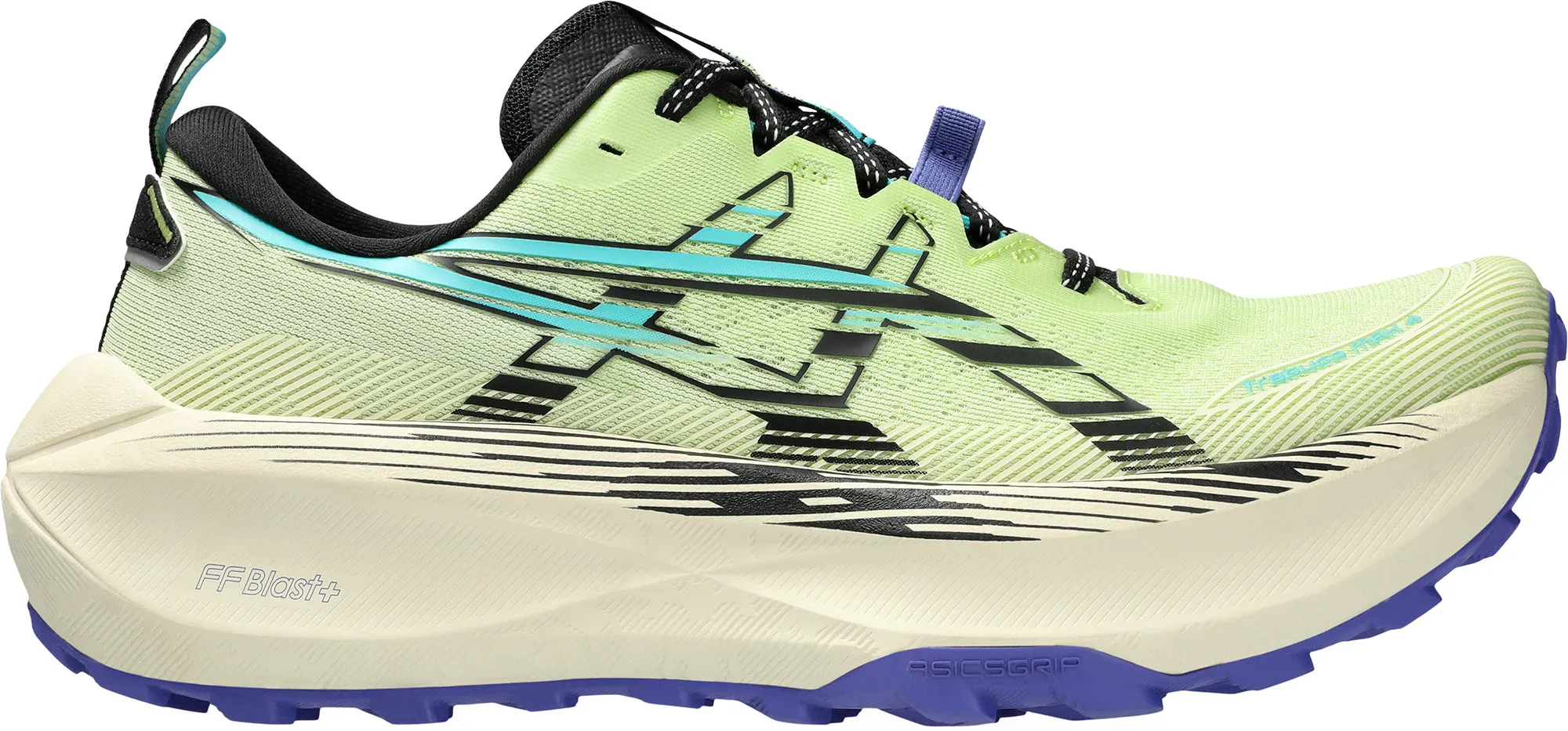 Impact Zone Asics Trabuco Max 4 Mens Trail Running Shoes - Green