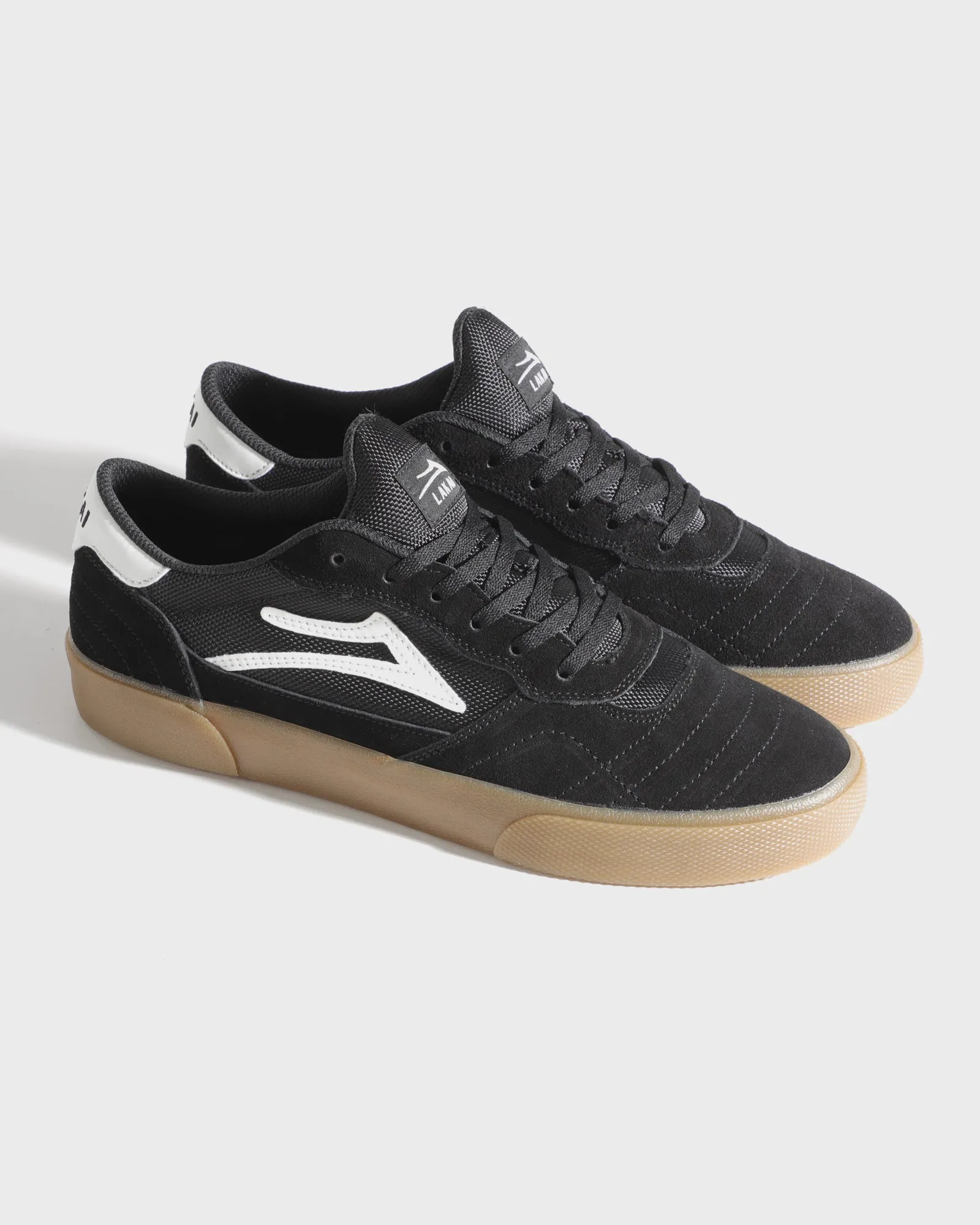 Cambridge - Black/Gum Suede Lightweight Design Quick Fit