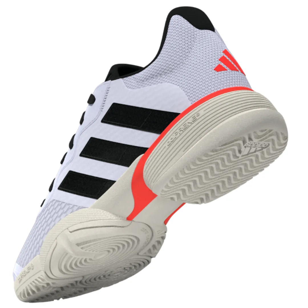 Adidas Barricade Kids Tennis Shoes - Black/White Active Wear