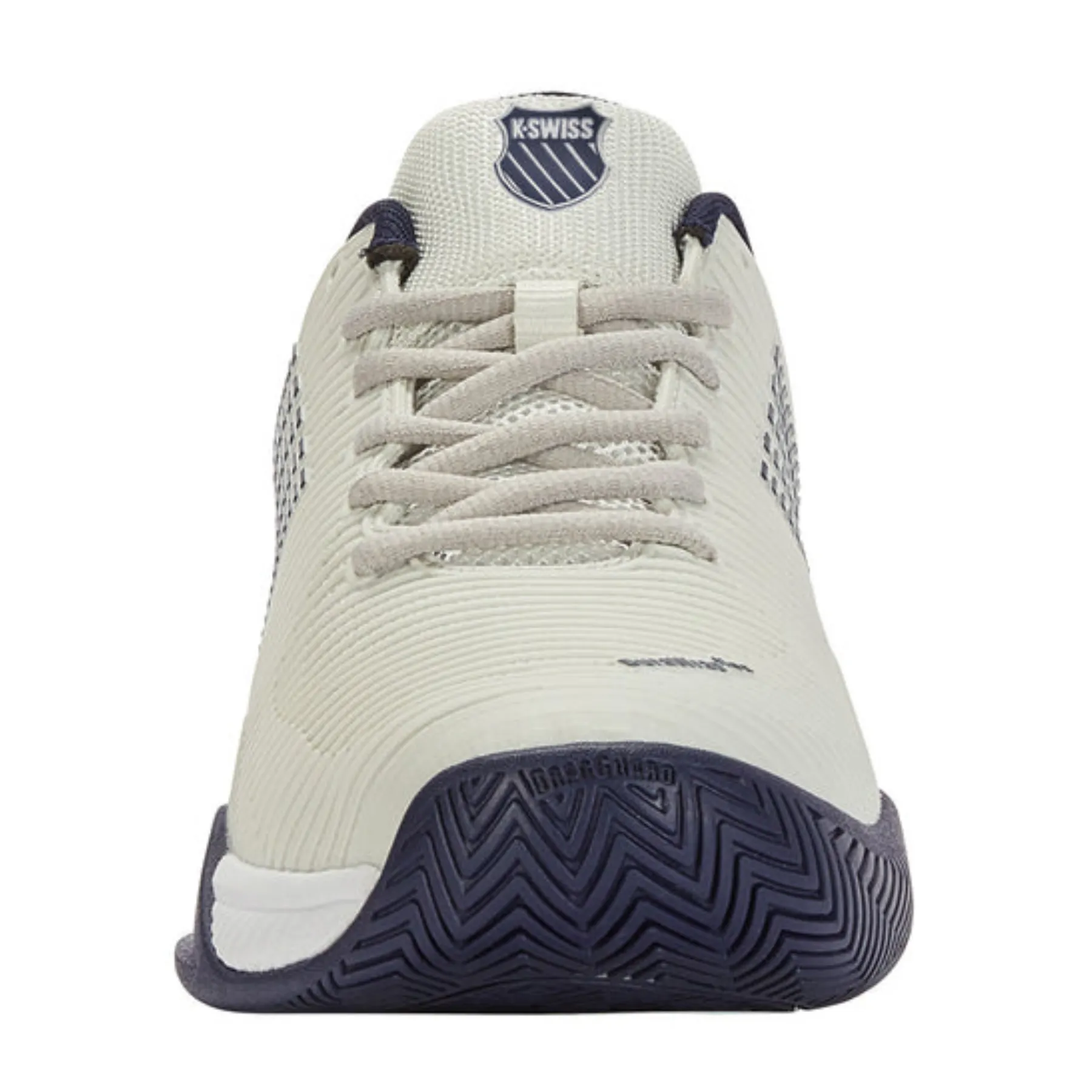 Active Foam K Swiss Hypercourt Express 2-2E WIDE MenTennis Shoes - Gray/White/Peacoat