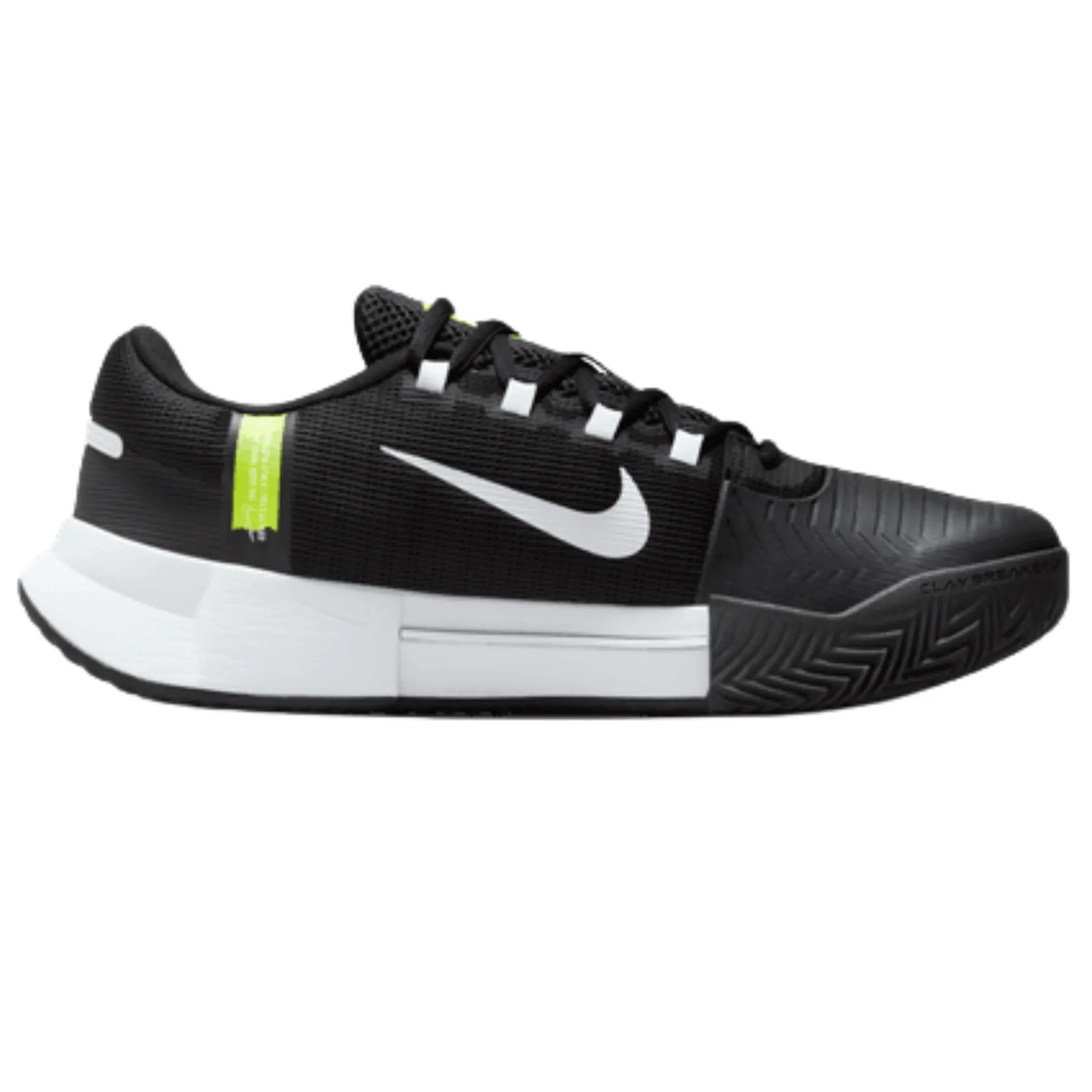 Nike Zoom GP Challenge 1 Mens Clay Court Tennis Shoes - Black/White Durable Build