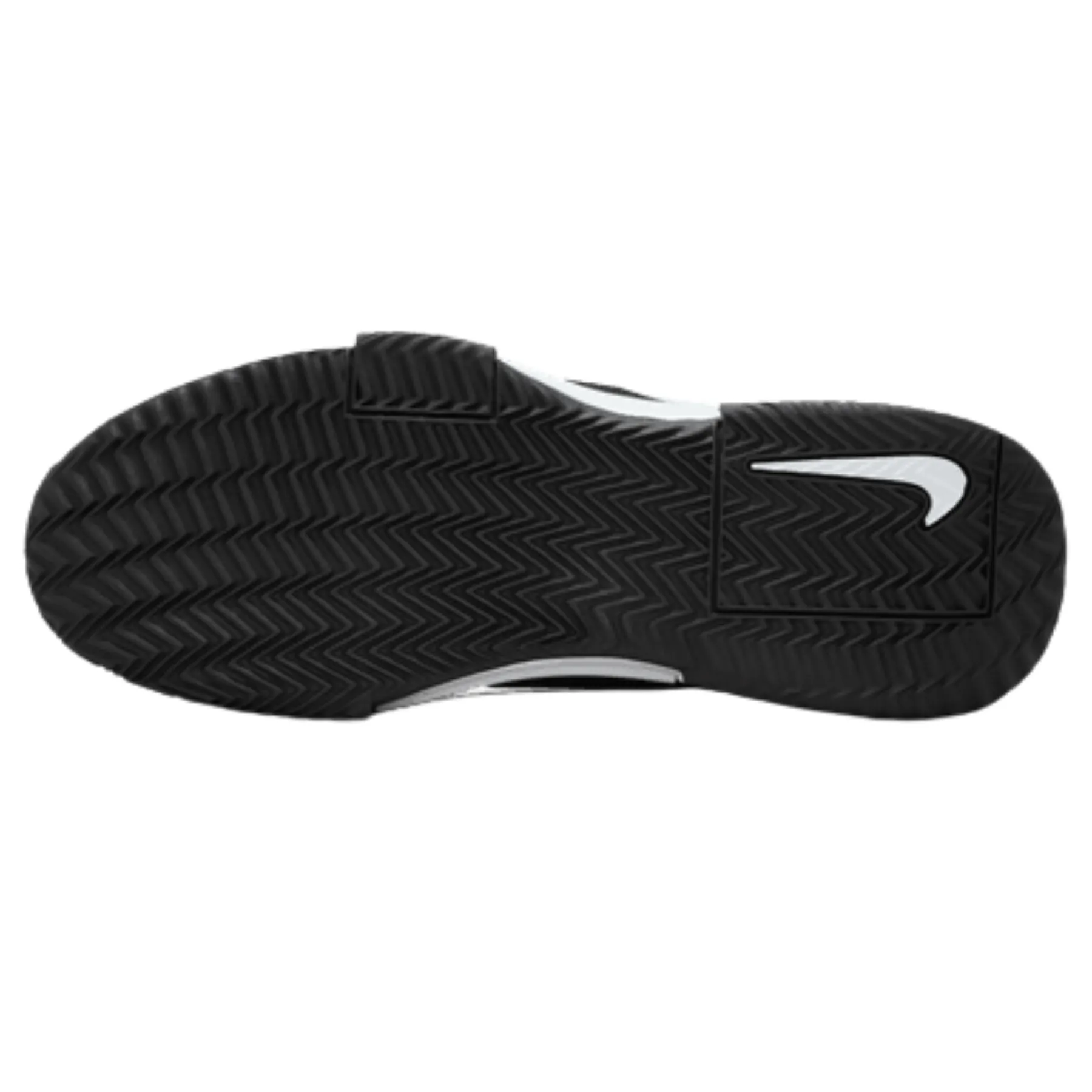 Nike Zoom GP Challenge 1 Mens Clay Court Tennis Shoes - Black/White Sport Comfort Easy Slip