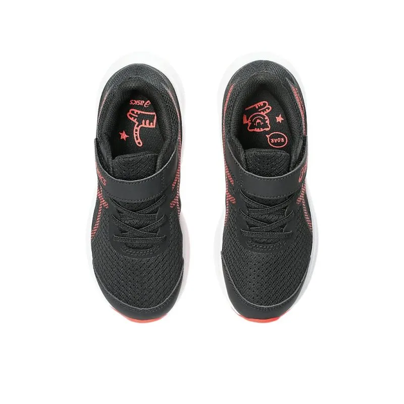 reinforced heel shoes Wide Base ASICS Patriot 13 PS Kids Running Shoes