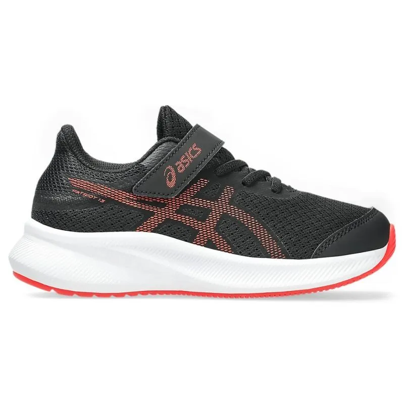 ASICS Patriot 13 PS Kids Running Shoes running on a synthetic track shoes shooting shoes