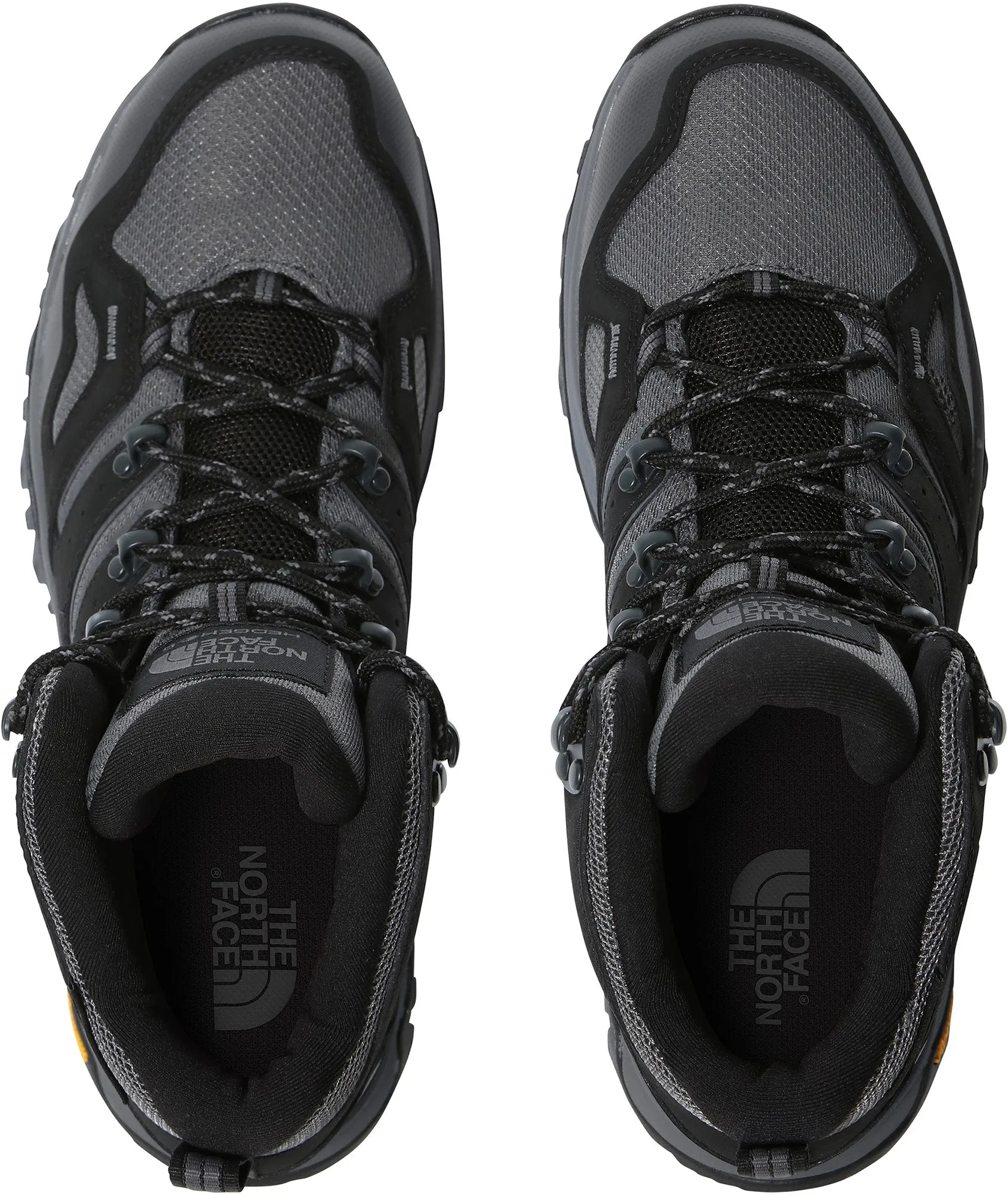 Rain Weather Flexible The North Face Hedgehog Mid FutureLight Mens Walking Boots - Black