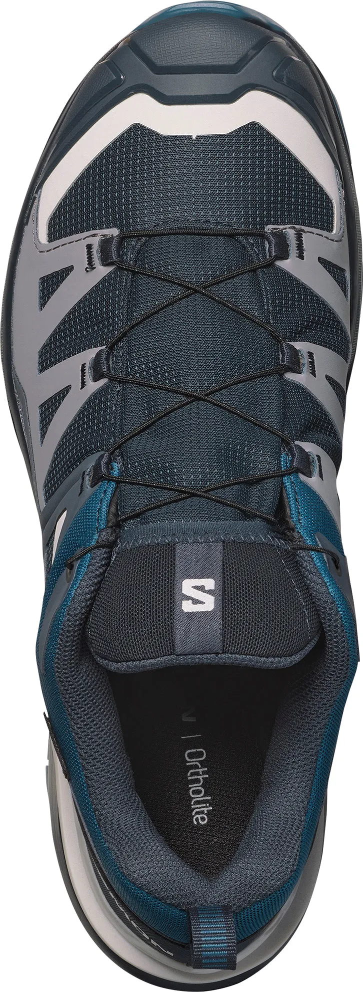 Salomon X Ultra 360 GORE-TEX Mens Walking Shoes - Blue Heavy Duty Hiking Speed Trek