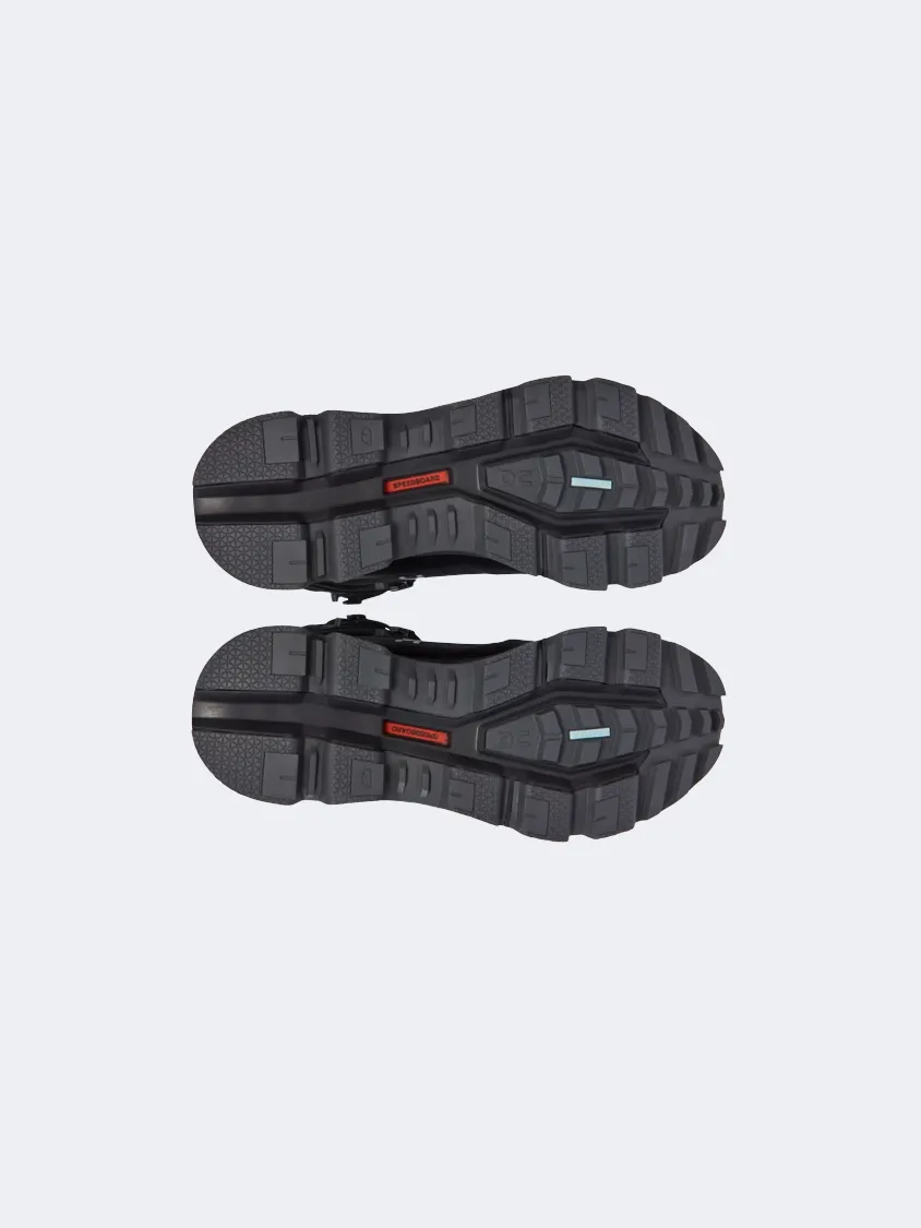 On Cloudrock Waterproof  Women Hiking Shoes Black/Eclipse All Terrain Comfort Multi Purpose