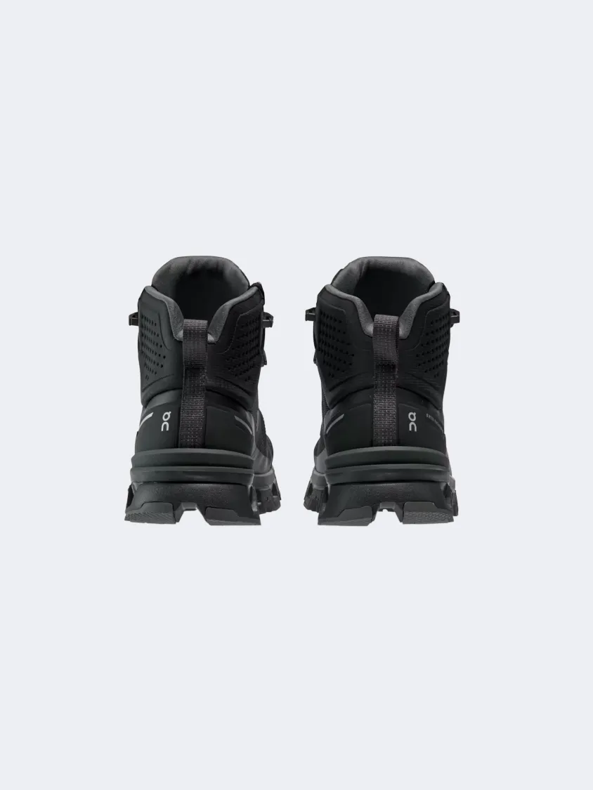 Grip Sole Weekend Trek On Cloudrock Waterproof  Women Hiking Shoes Black/Eclipse