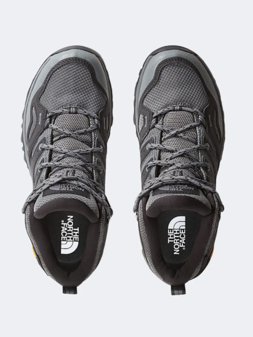 The North Face Hedgehog Women Hiking Shoes Black/Zinc Grey Flexible Boots Outdoor Trek Fit