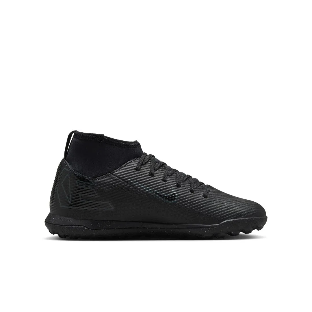 Jr. Mercurial Superfly 10 Club TF Soccer Shoes Zipper kids' shoes