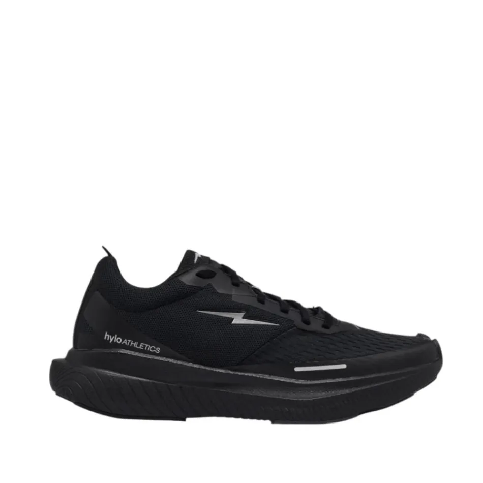Hylo Unisex Impact Running Shoe in Triple Black private - label running option Natural motion