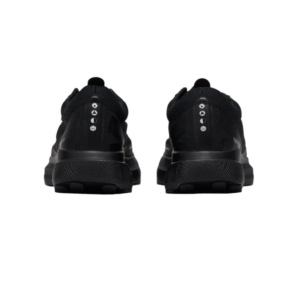 Hylo Unisex Impact Running Shoe in Triple Black water - sports running shoes moisture - wicking advantage