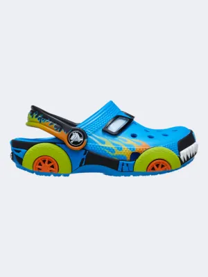 Good Traction Valley Run Crocs Classic IAM Monster Truck Infant Lifestyle Clog Neon Ocean