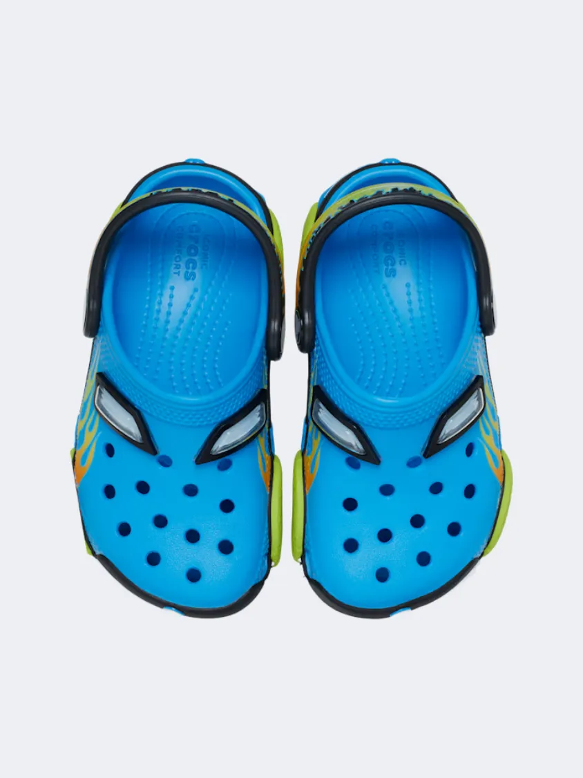 Planet Mood Easy Wear Crocs Classic IAM Monster Truck Infant Lifestyle Clog Neon Ocean