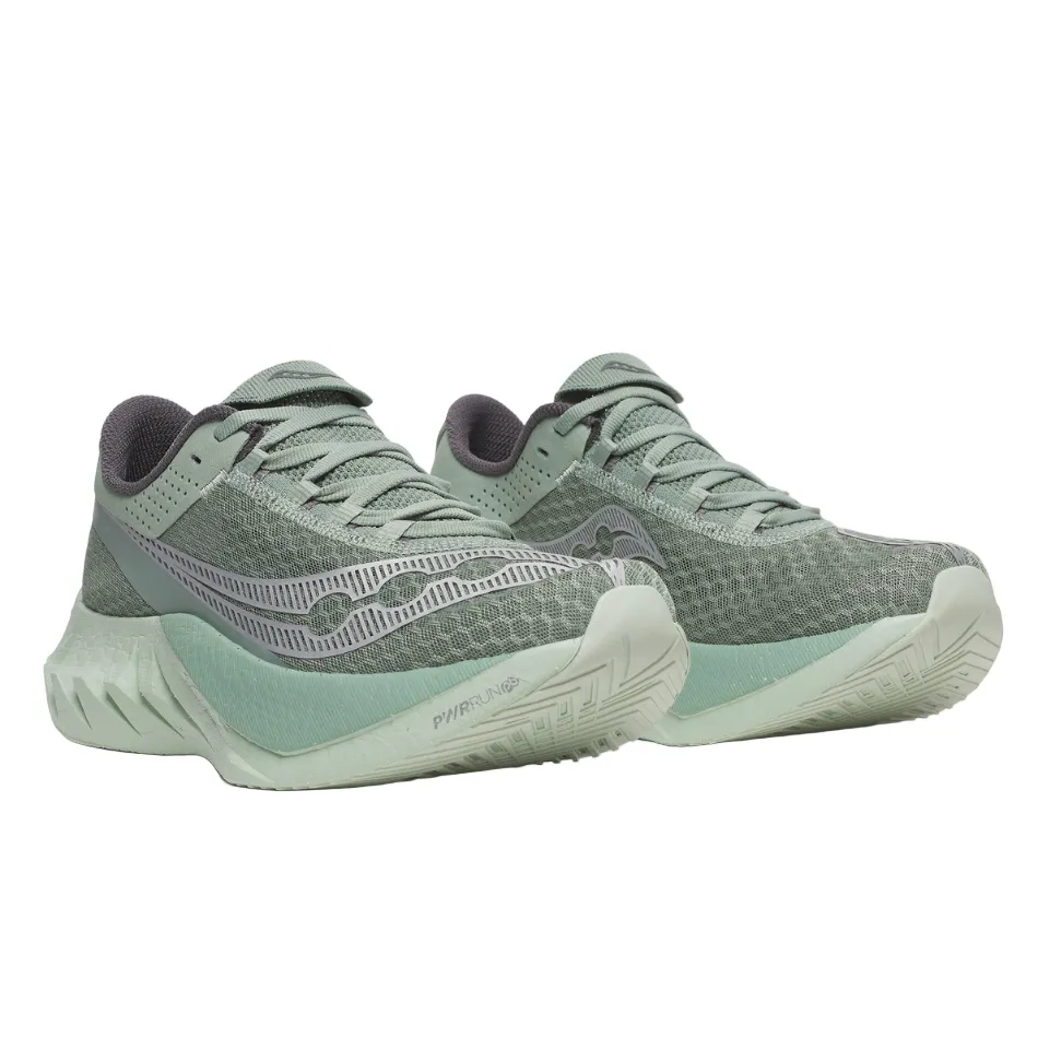 pointed - toe shoes Comfortable Foot Flexibility Saucony Men's Endorphin Pro 4 Running Shoes in Iceberg/Carbon - Online Exclusive