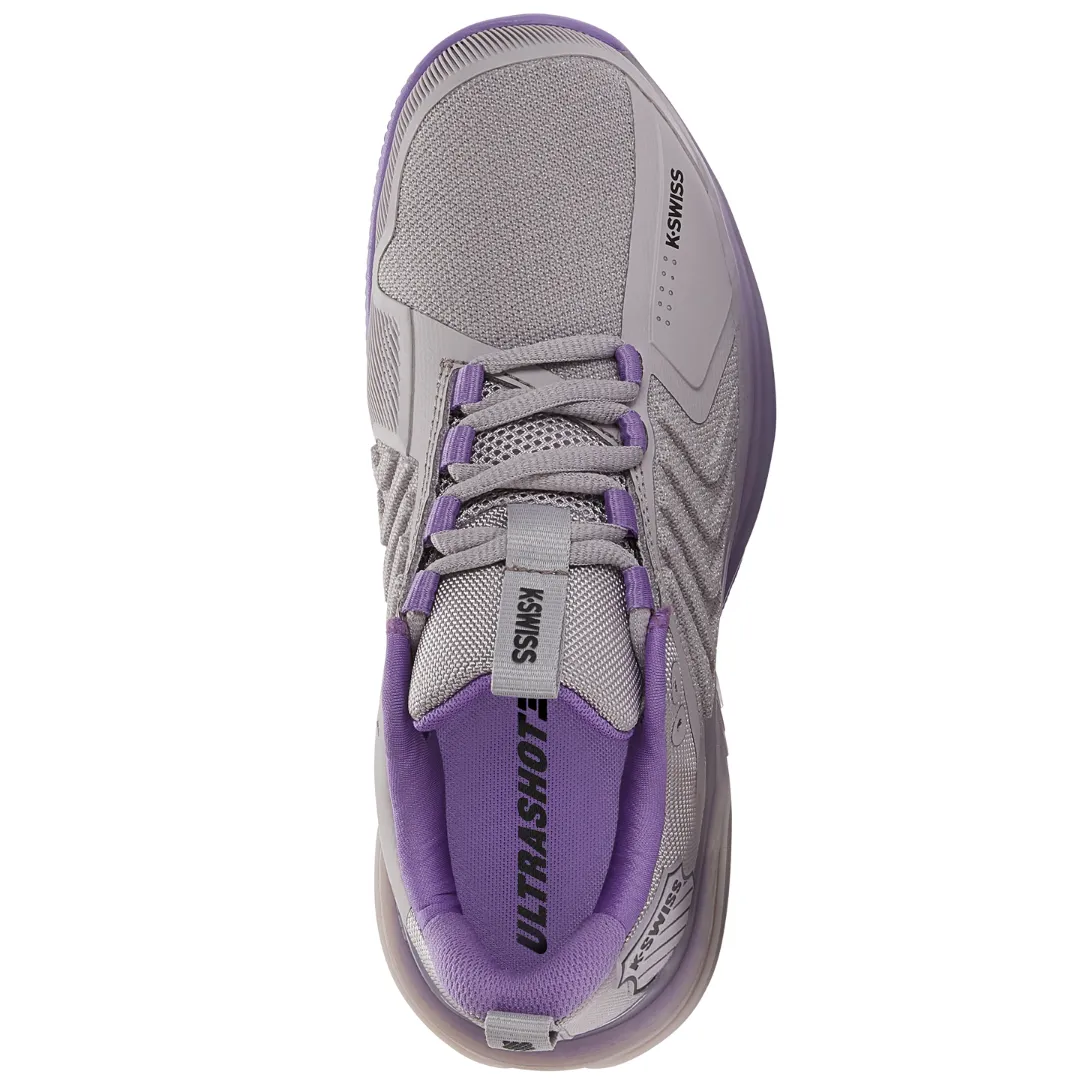 K Swiss Ultrashot 3 Women Tennis Shoes  - Rain/Purple/Moonless Comfortable Foot
